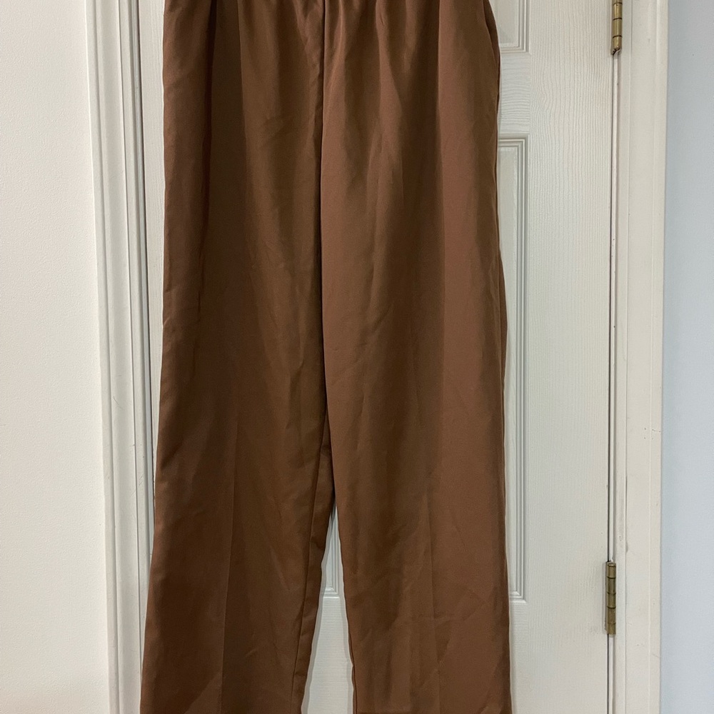 Alfred Dunner Women’s Tan Chinos